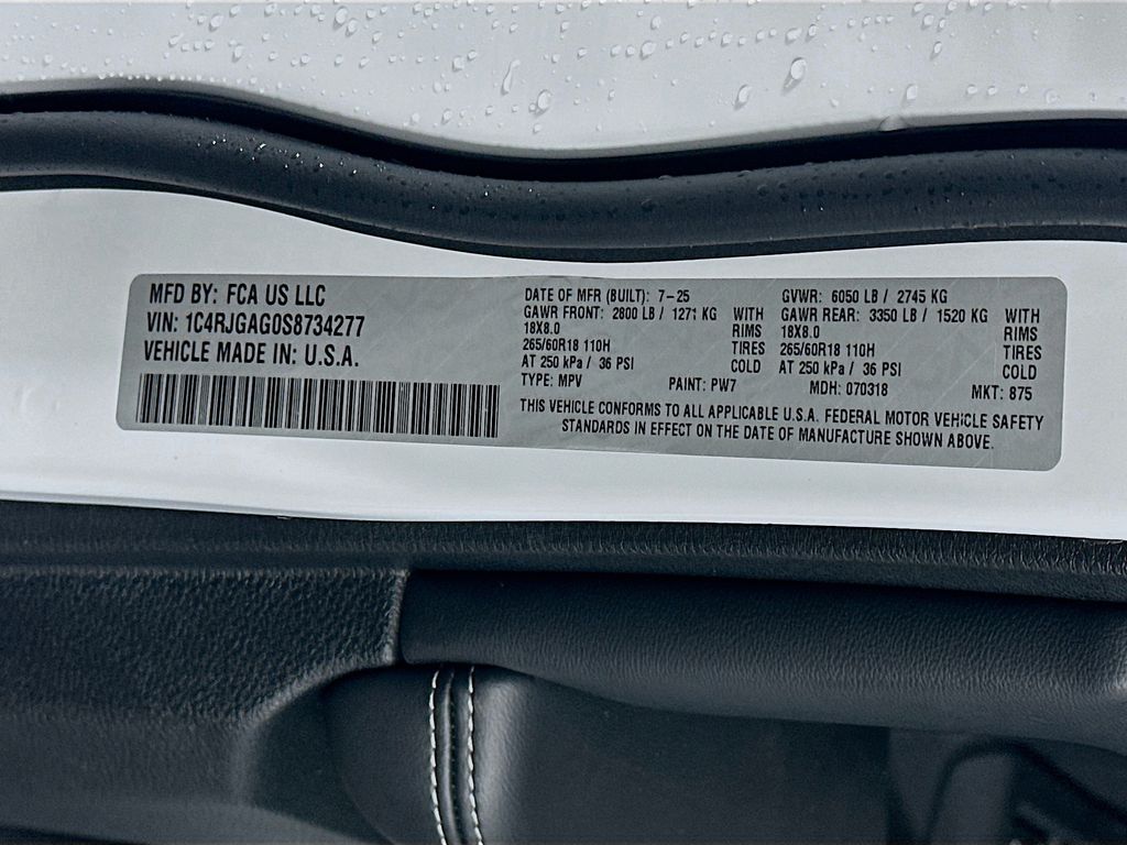 New 2025 White Jeep Laredo X image 18