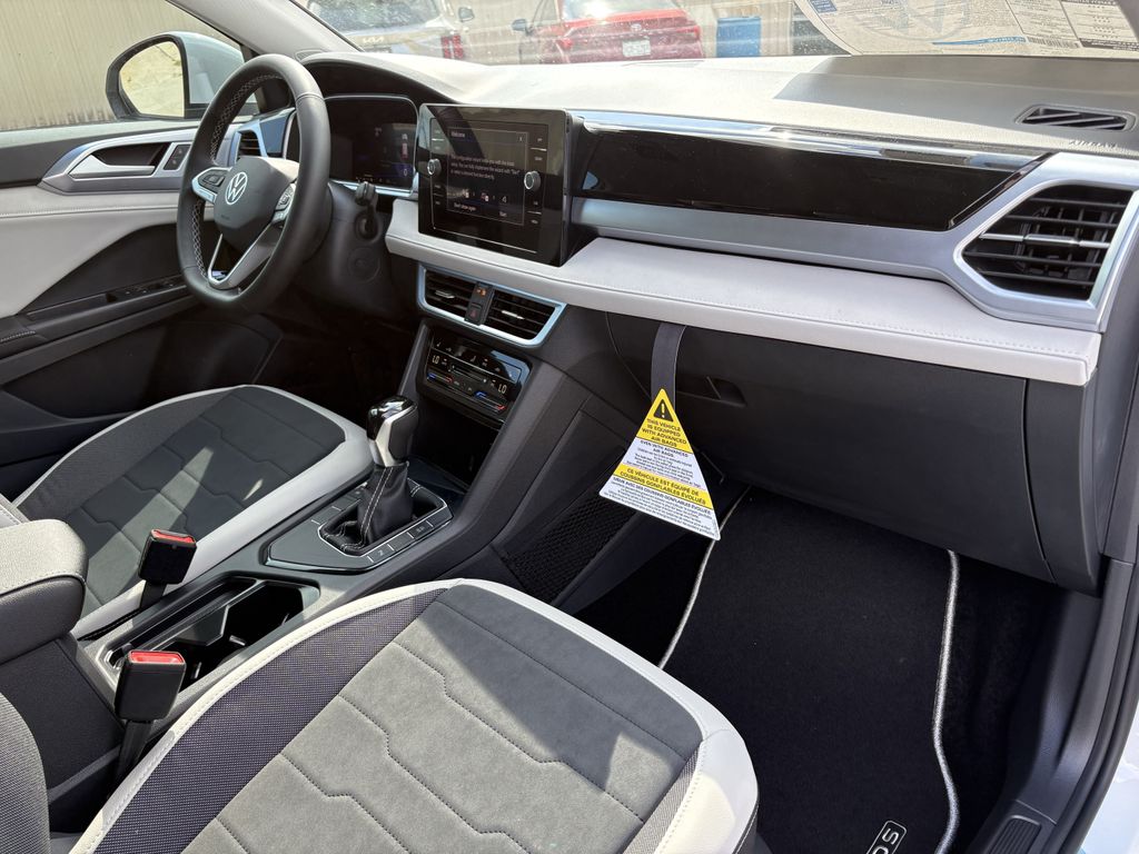 2026 Volkswagen Taos 1.5T SE White at DeMontrond Automotive Group