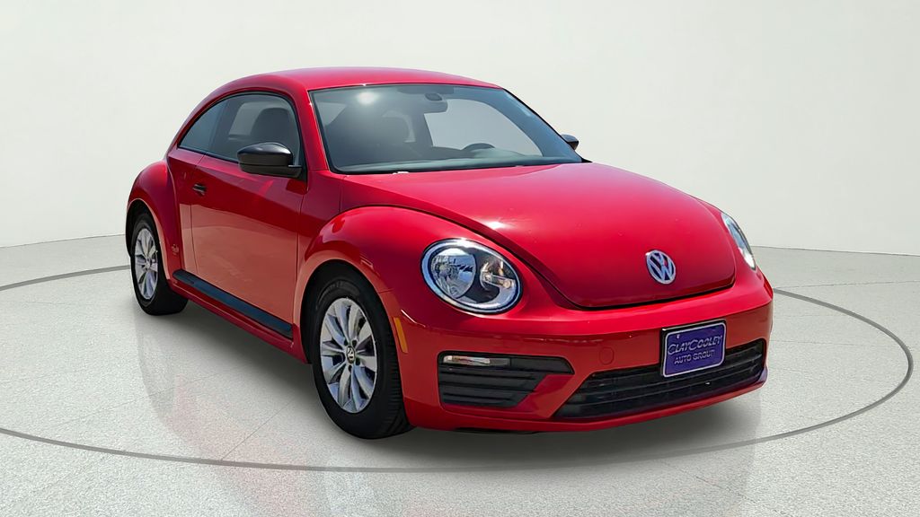 Tornado Red 2017 Volkswagen Beetle Hatchback Front-Wheel Drive 6-Speed Automatic