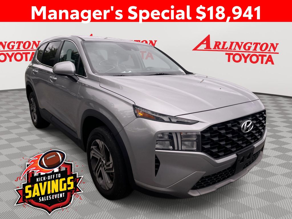 Shimmering Silver 2023 Hyundai Santa Fe SUV / Crossover All-Wheel Drive 8-Speed Automatic
