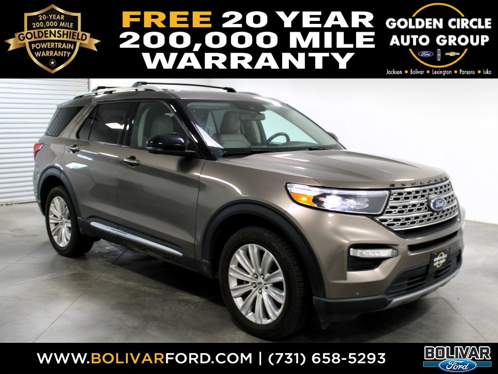Stone Gray Metallic 2021 Ford Explorer Hybrid SUV / Crossover All-Wheel Drive Automatic