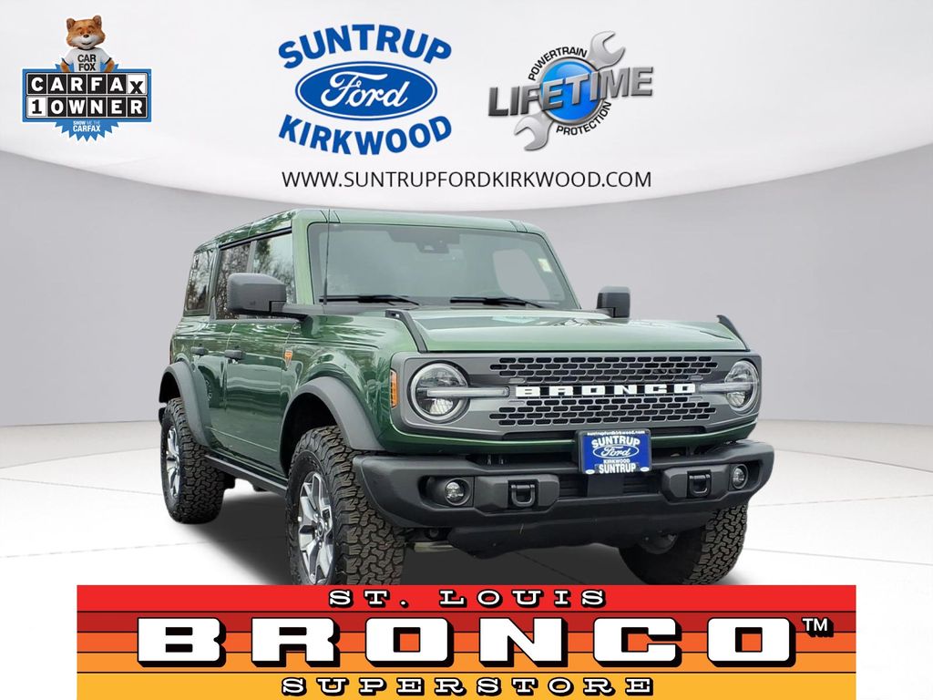 Eruption Green Metallic 2025 Ford Bronco Badlands 4-Door 4WD SUV / Crossover Four-Wheel Drive Automatic