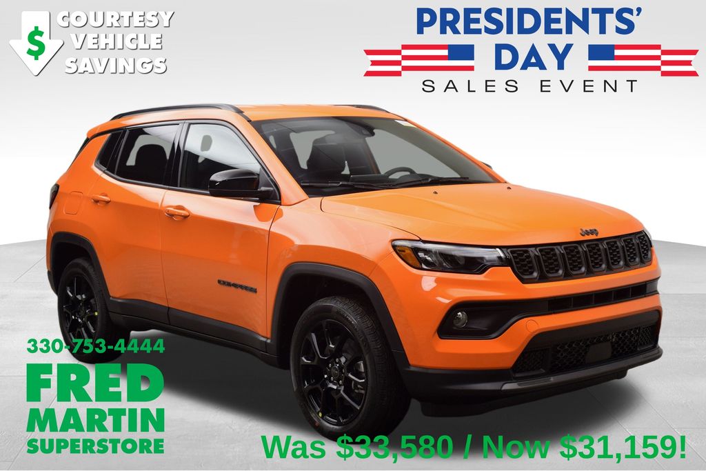 new 2026 Jeep Compass car, priced at $31,159