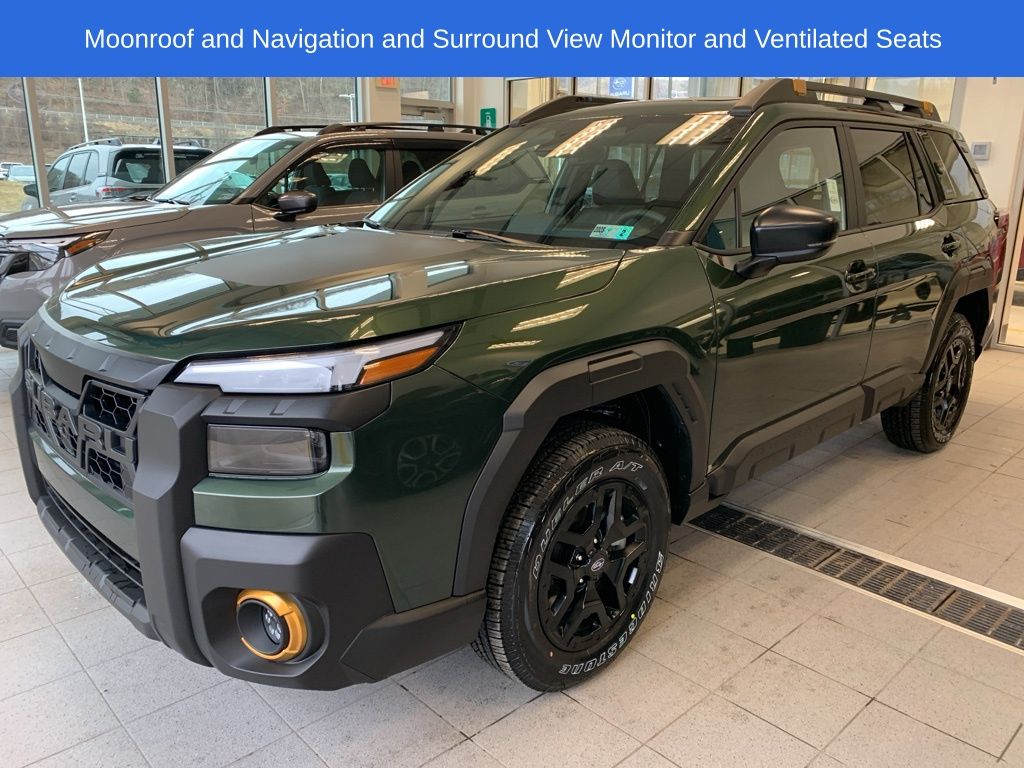 New 2026 Green Subaru Wilderness image 2