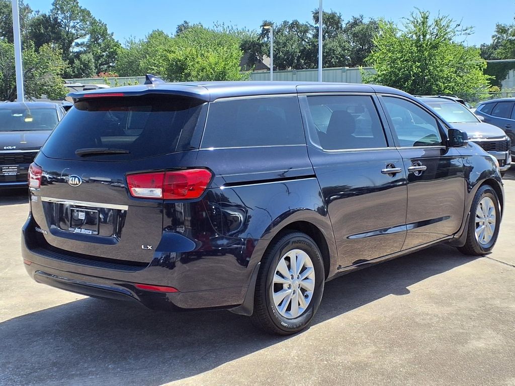 2018 Kia Sedona LX Blue at DeMontrond Automotive Group