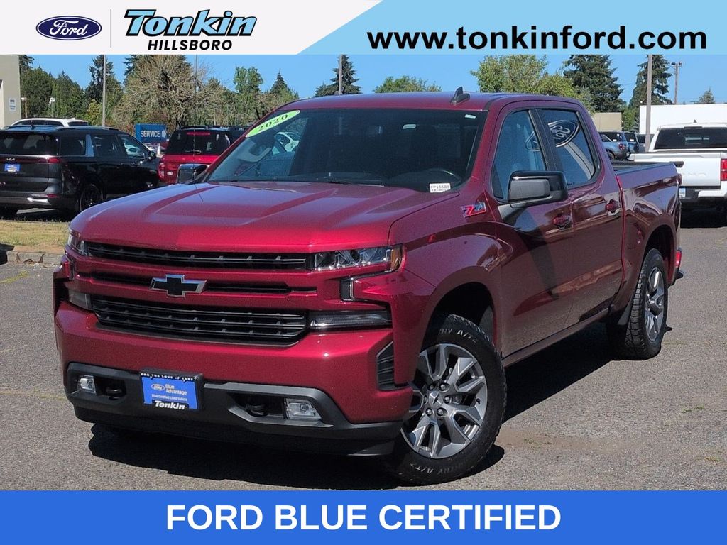 Cajun Red Tintcoat 2020 Chevrolet Silverado 1500 Pickup Truck Four-Wheel Drive 8-Speed Automatic