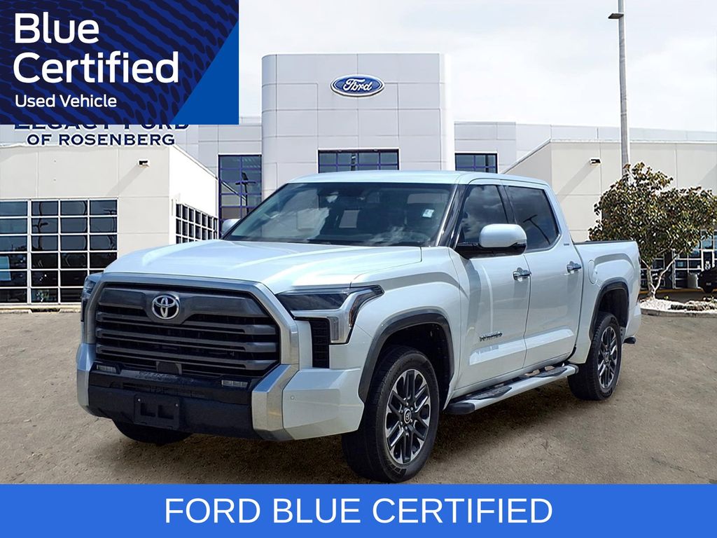 Pearl 2023 Toyota Tundra Pickup Truck Four-Wheel Drive Automatic