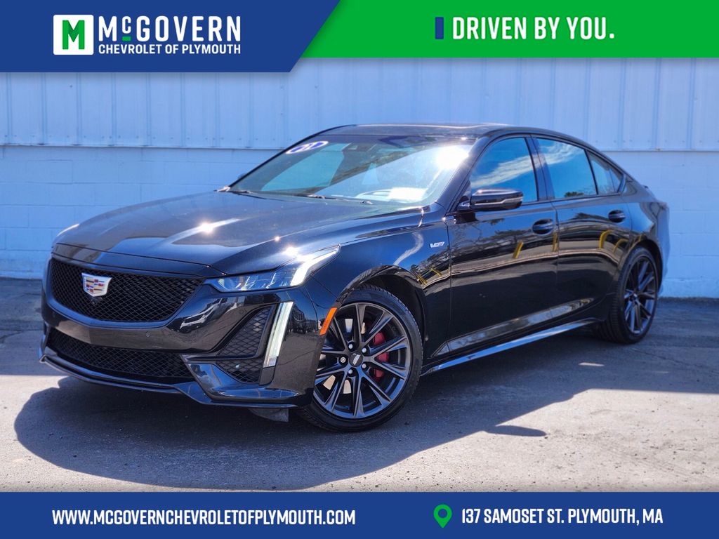 Black Raven 2021 Cadillac CT5 V-Series AWD Sedan All-Wheel Drive Automatic