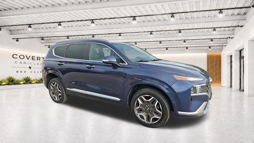 Stormy Blue 2021 Hyundai Santa Fe SUV / Crossover Automatic