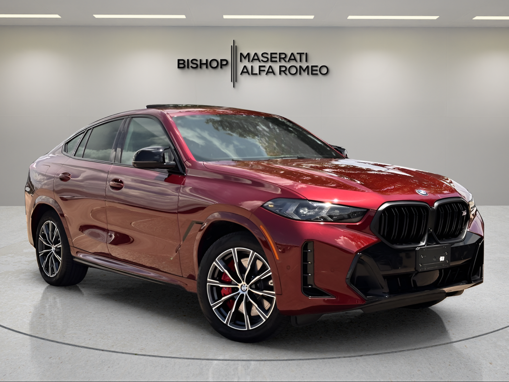 Aventurin Red Metallic 2024 BMW X6 M60i xDrive AWD SUV / Crossover All-Wheel Drive 8-Speed Automatic