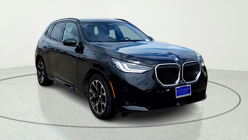 Black Sapphire Metallic 2025 BMW X3 SUV / Crossover All-Wheel Drive 8-Speed Automatic