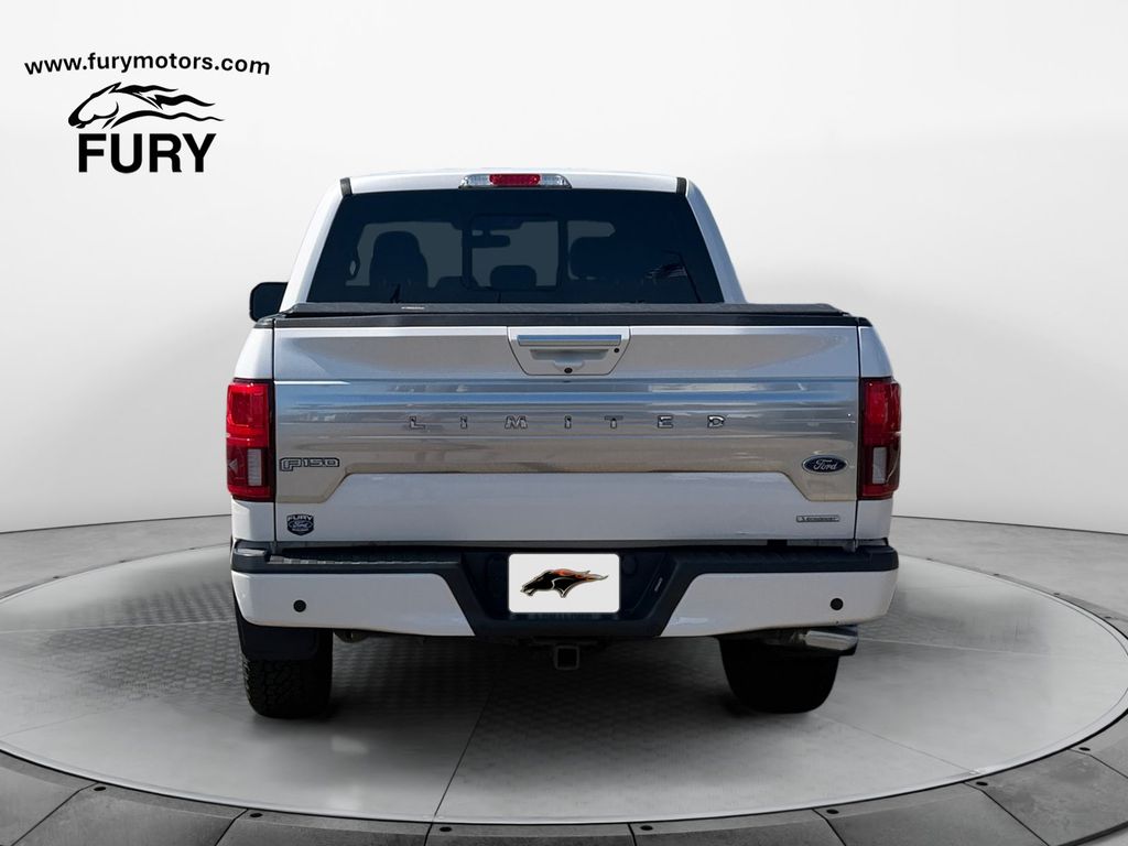 2018 White Ford F-150 4X4 Truck