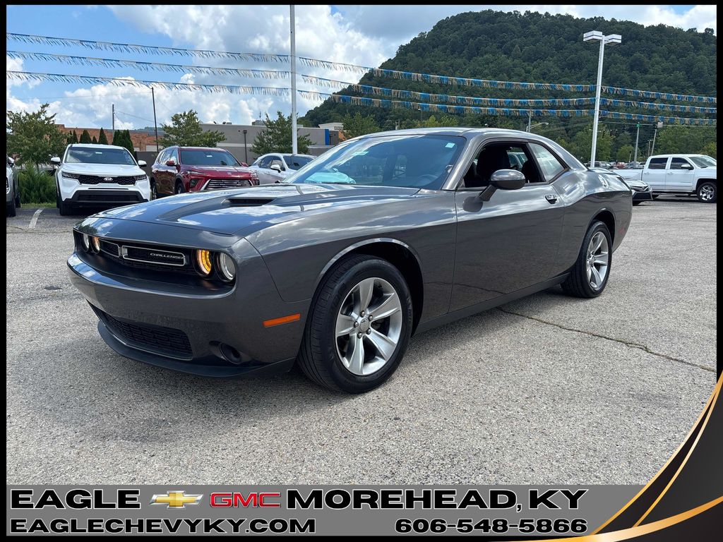 Gray (Granite Crystal Metallic Clearcoat) 2019 Dodge Challenger Coupe Rear-Wheel Drive 8-Speed Automatic