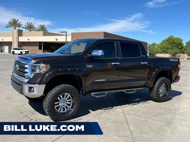 Smoked Mesquite 2018 Toyota Tundra Pickup Truck Four-Wheel Drive 6-Speed Automatic Overdrive