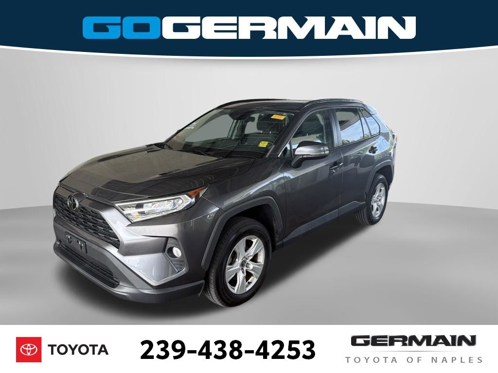 Magnetic Gray Metallic 2021 Toyota RAV4 SUV / Crossover All-Wheel Drive 8-Speed Automatic