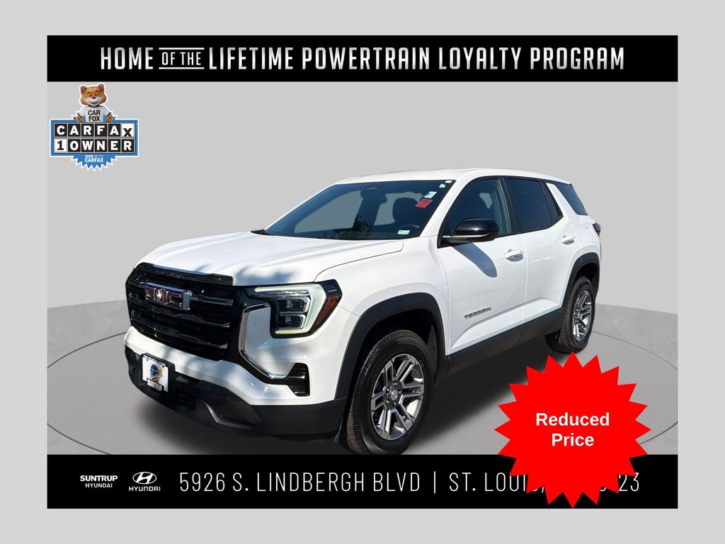 Summit White 2025 GMC Terrain SUV / Crossover Four-Wheel Drive 8-Speed Automatic Overdrive