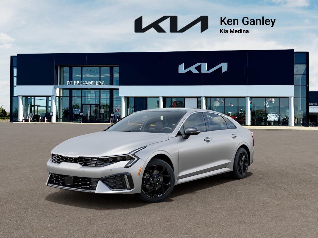 Steel Matte Gray 2026 Kia K5 Sedan Front-Wheel Drive 8-Speed Automatic