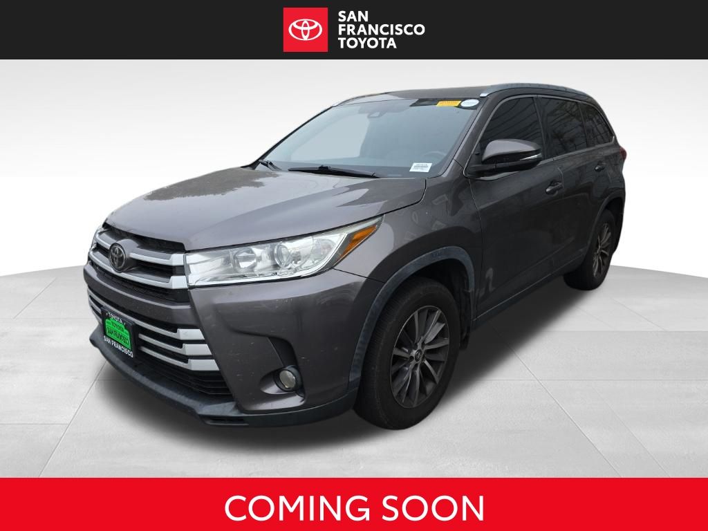 Predawn Gray Mica 2019 Toyota Highlander SUV / Crossover All-Wheel Drive 8-Speed Automatic