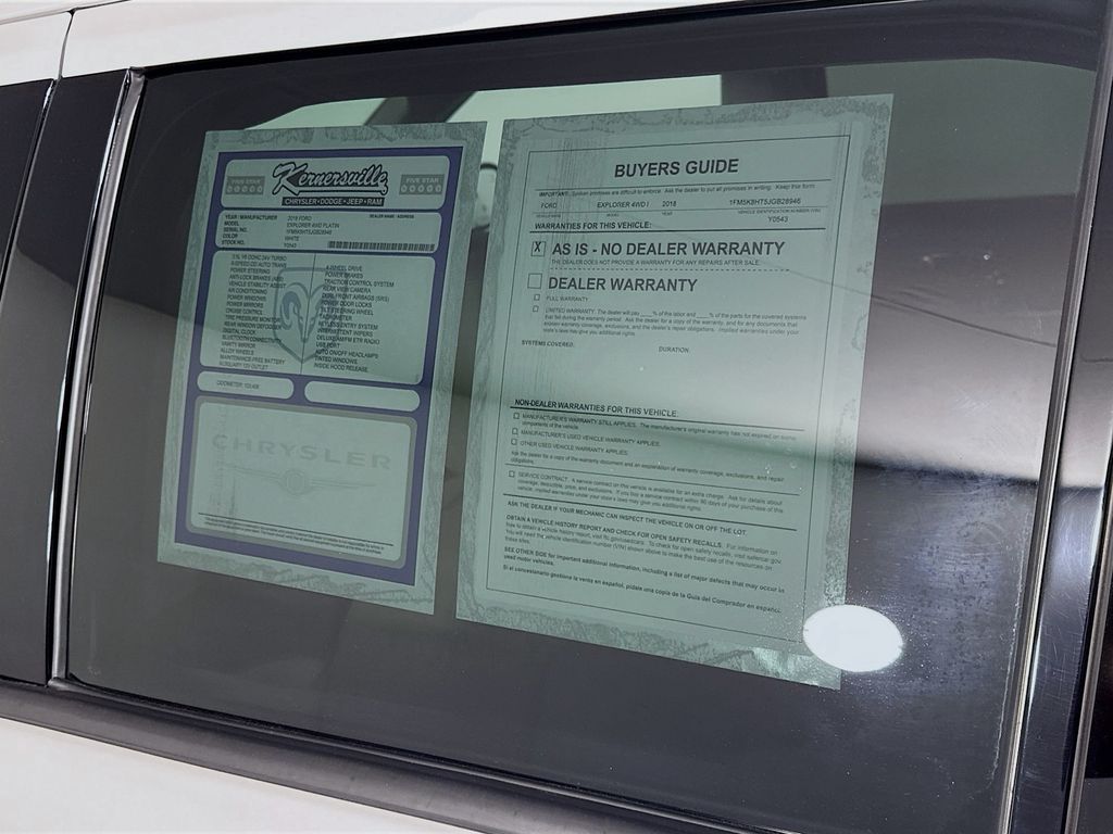 Used 2018 White Ford Platinum image 36