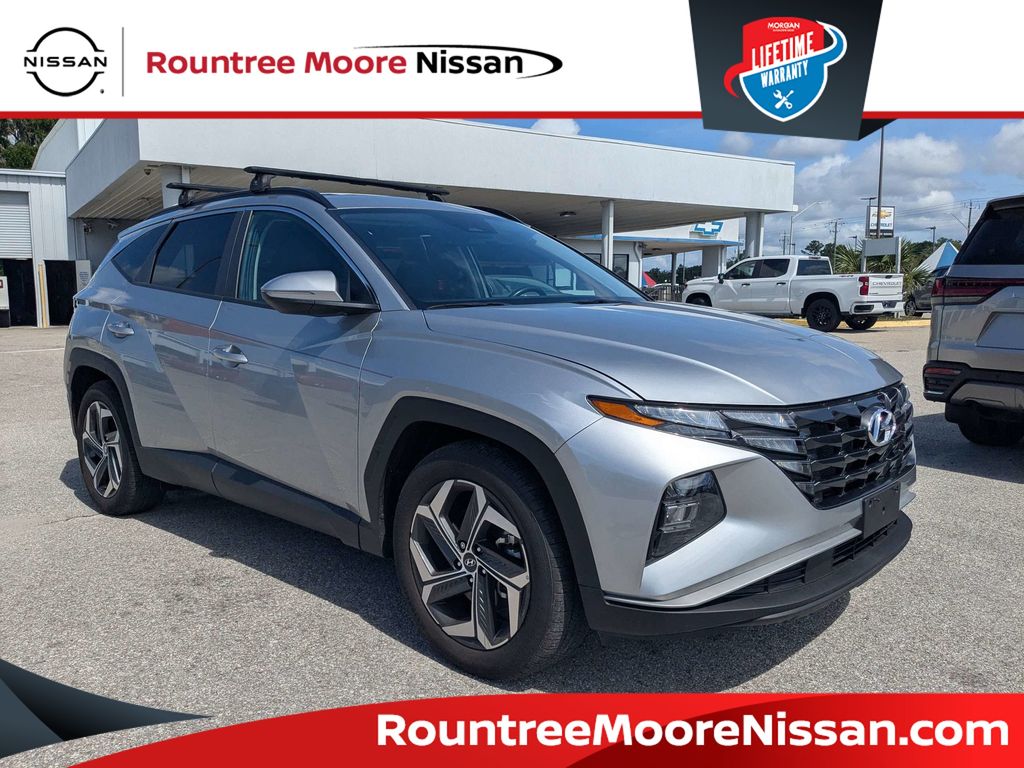 Shimmering Silver 2024 Hyundai Tucson SEL FWD SUV / Crossover Front-Wheel Drive 8-Speed Automatic