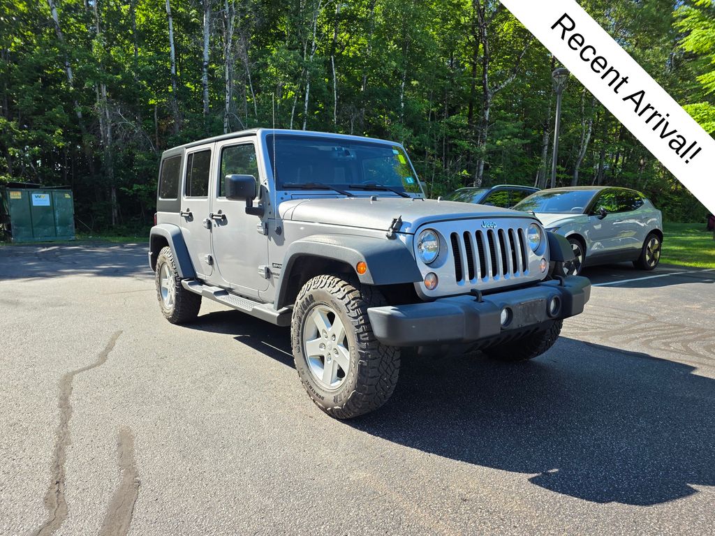 Billet Silver Metallic Clearcoat 2016 Jeep Wrangler SUV / Crossover Four-Wheel Drive 5-Speed Automatic