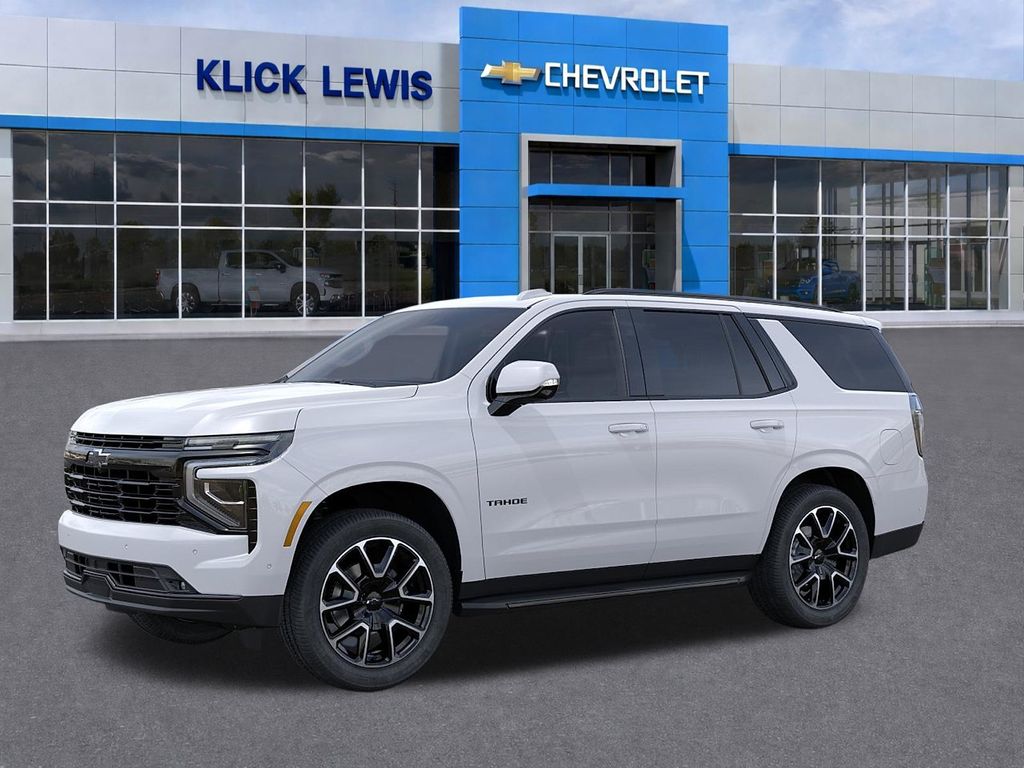 2026 Chevrolet Tahoe RST White at Klick Lewis Buick Chevrolet