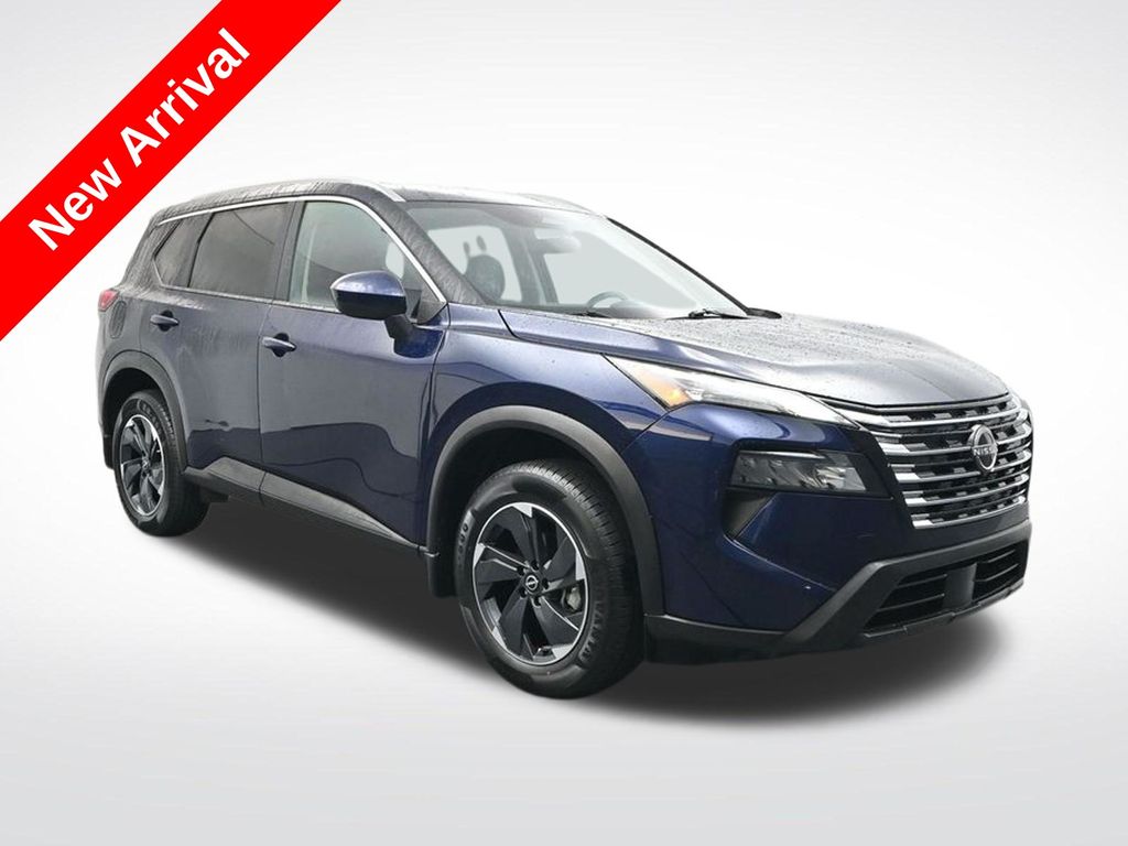 Deep Ocean Blue Pearl 2025 Nissan Rogue SUV / Crossover All-Wheel Drive Continuously Variable Transmission