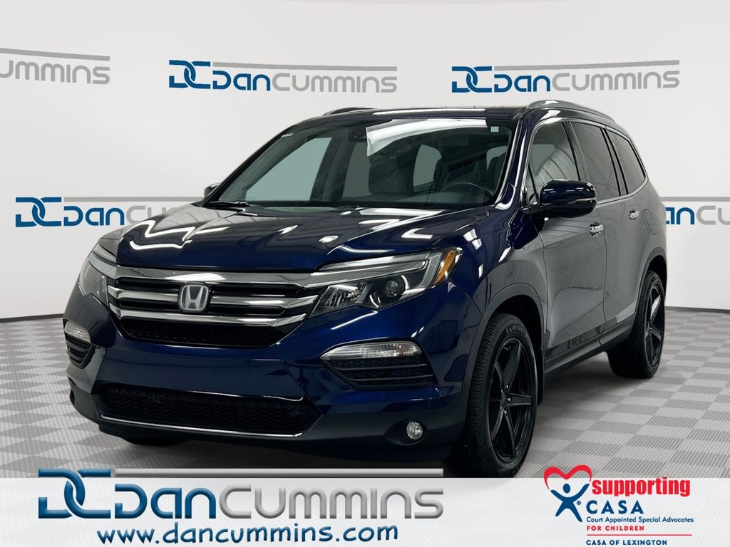 Black (Obsidian Blue Pearl) 2016 Honda Pilot SUV / Crossover All-Wheel Drive 9-Speed Automatic
