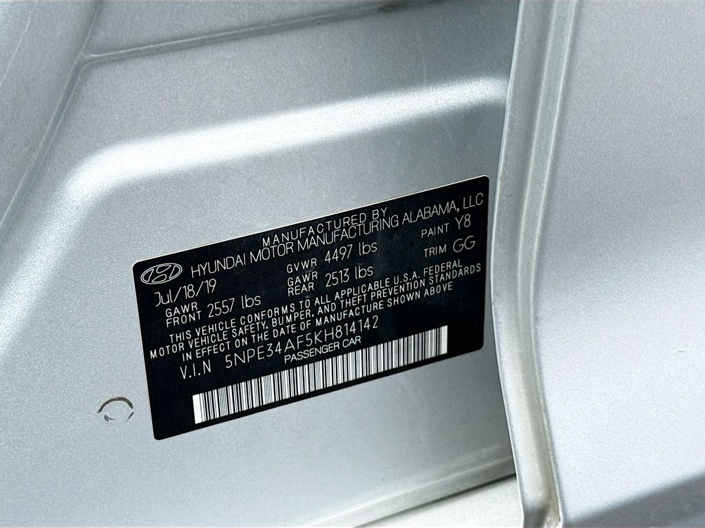 2019 Hyundai Sonata Limited 32