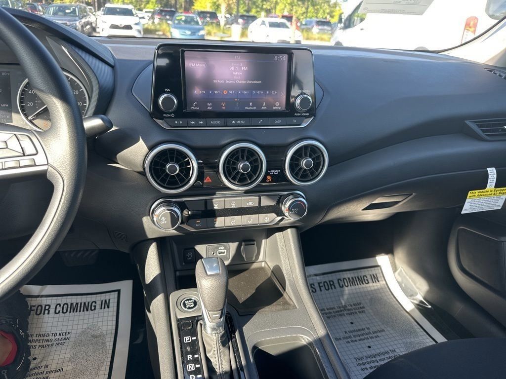 2025 Super Black Nissan Sentra S FWD Sedan