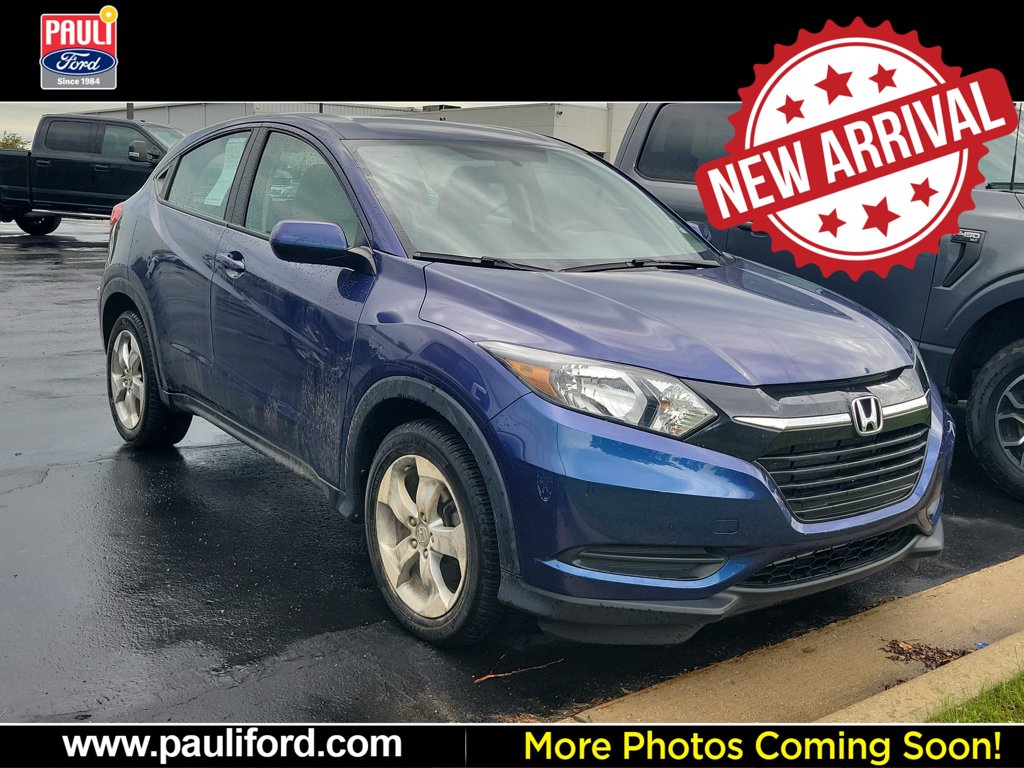 Deep Ocean Pearl 2016 Honda HR-V SUV / Crossover All-Wheel Drive Continuously Variable Transmission