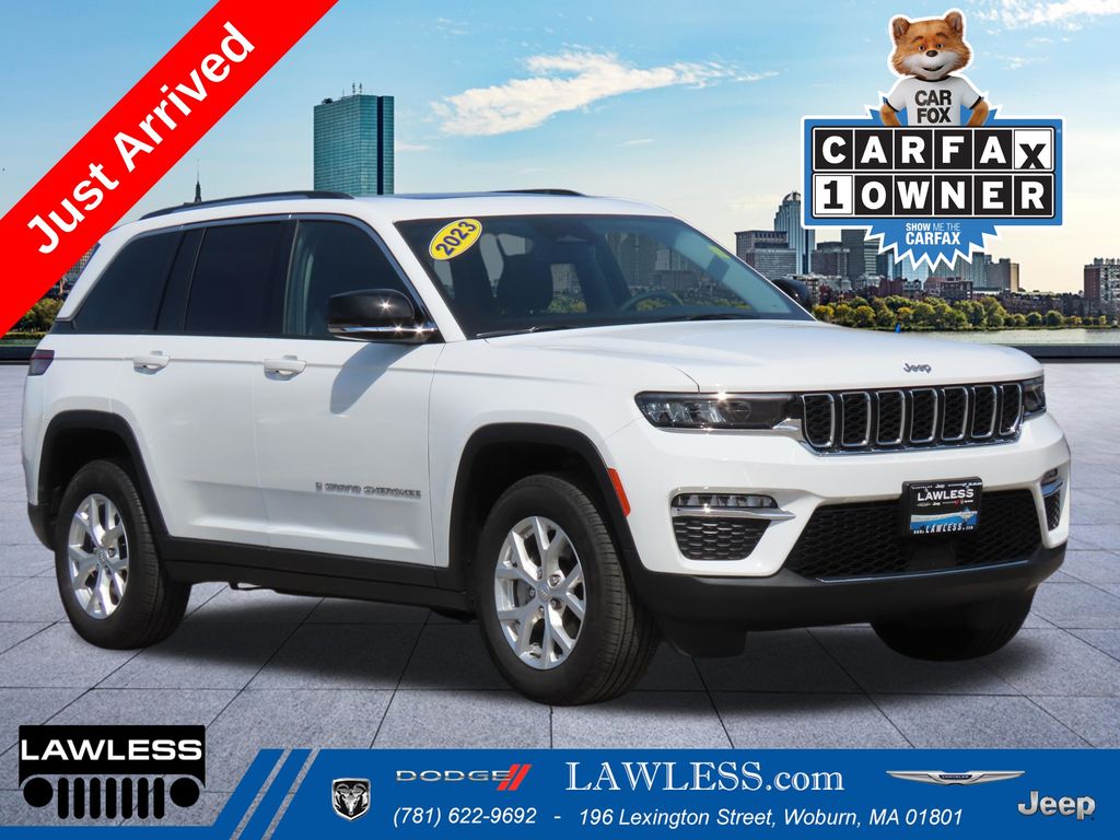 Bright White Clearcoat 2023 Jeep Grand Cherokee Limited 4WD SUV / Crossover Four-Wheel Drive 8-Speed Automatic