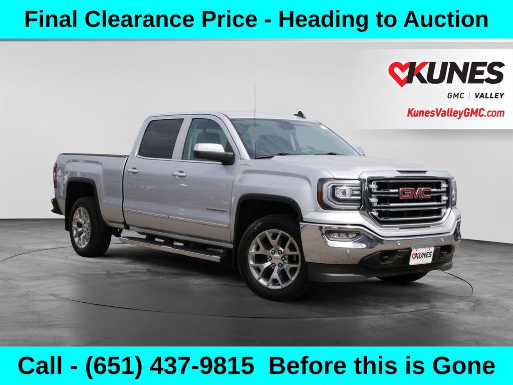 Quicksilver Metallic 2018 GMC Sierra 1500 Pickup Truck Four-Wheel Drive 8-Speed Automatic Overdrive