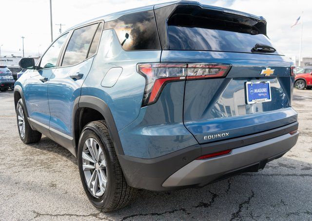 2025 Chevrolet Equinox LT Blue at Klick Lewis Buick Chevrolet