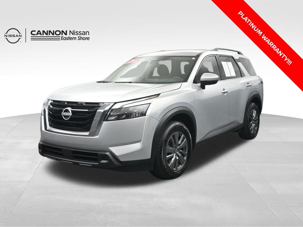 Brilliant Silver Metallic 2025 Nissan Pathfinder SUV / Crossover Front-Wheel Drive 9-Speed Automatic