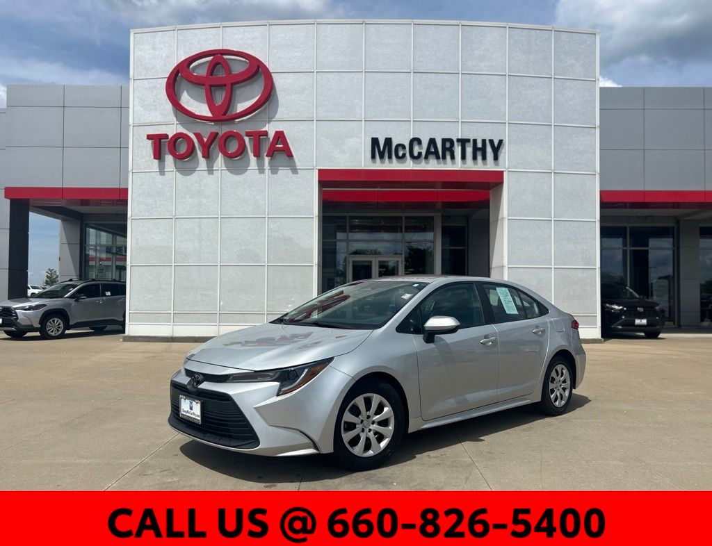 Classic Silver Metallic 2024 Toyota Corolla Sedan Front-Wheel Drive Continuously Variable Transmission