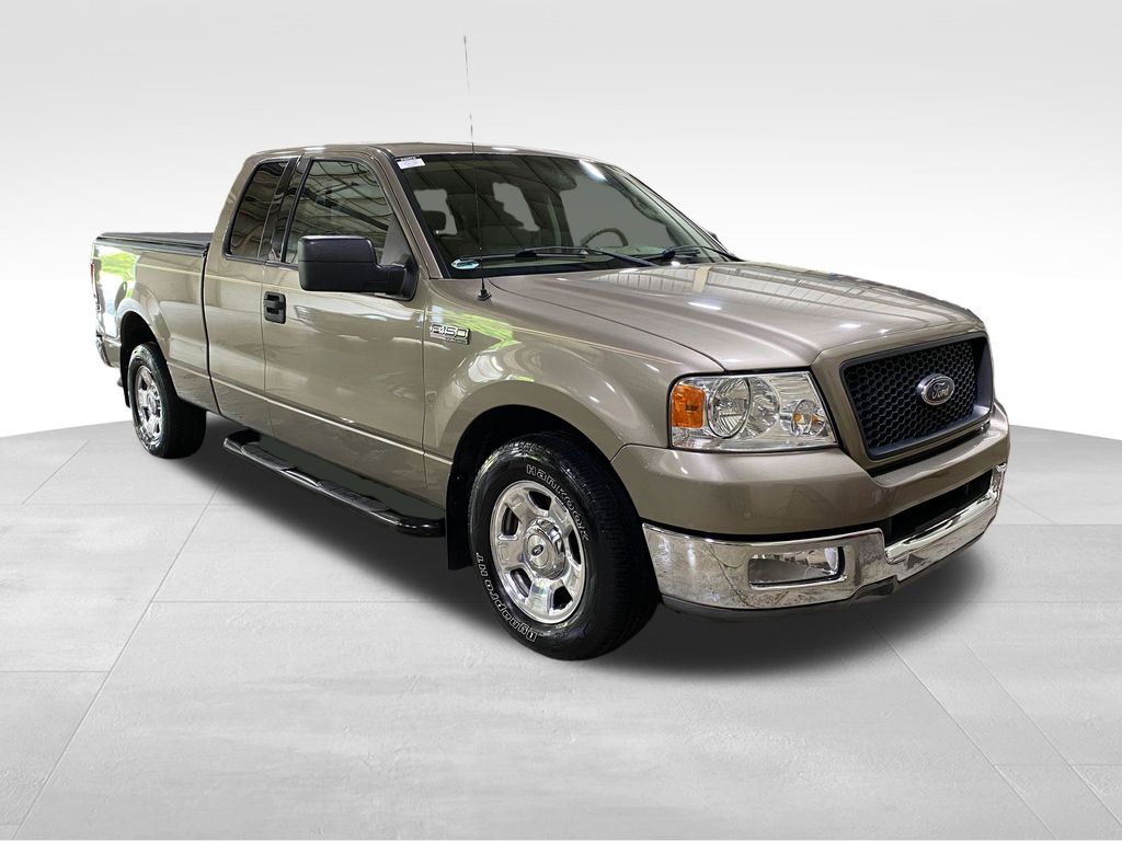 Brown (Arizona Beige Clearcoat Metallic) 2004 Ford F-150 Pickup Truck Rear-Wheel Drive 4-Speed Automatic Overdrive