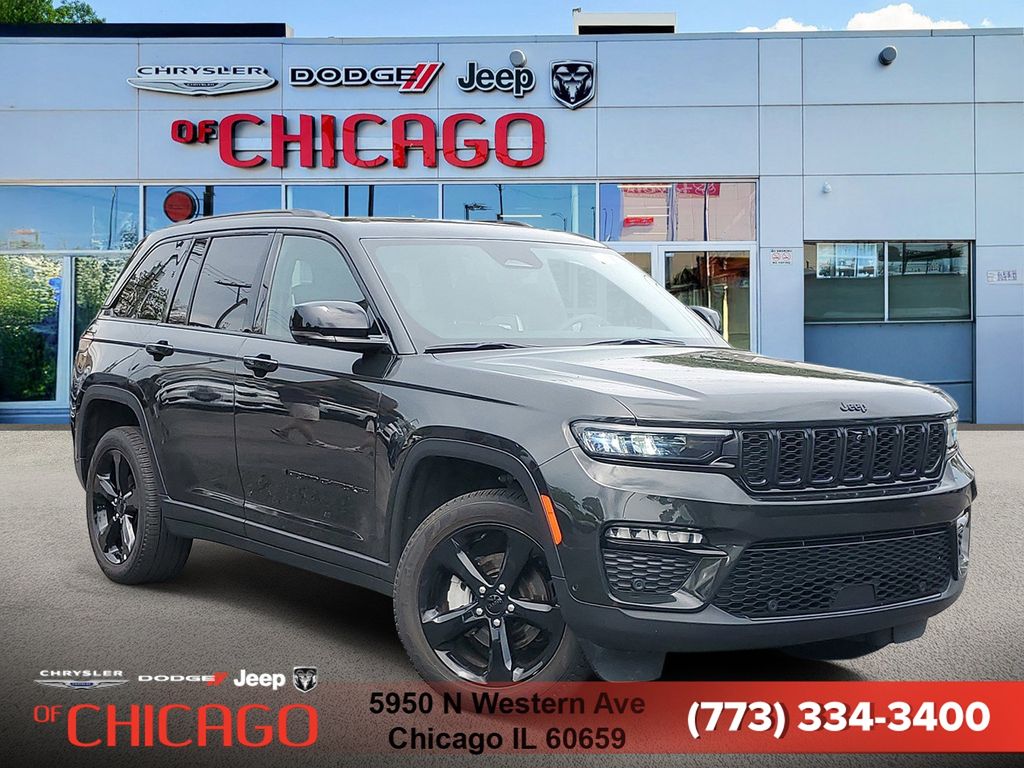 Rocky Mountain Pearlcoat 2024 Jeep Grand Cherokee SUV / Crossover Four-Wheel Drive 8-Speed Automatic