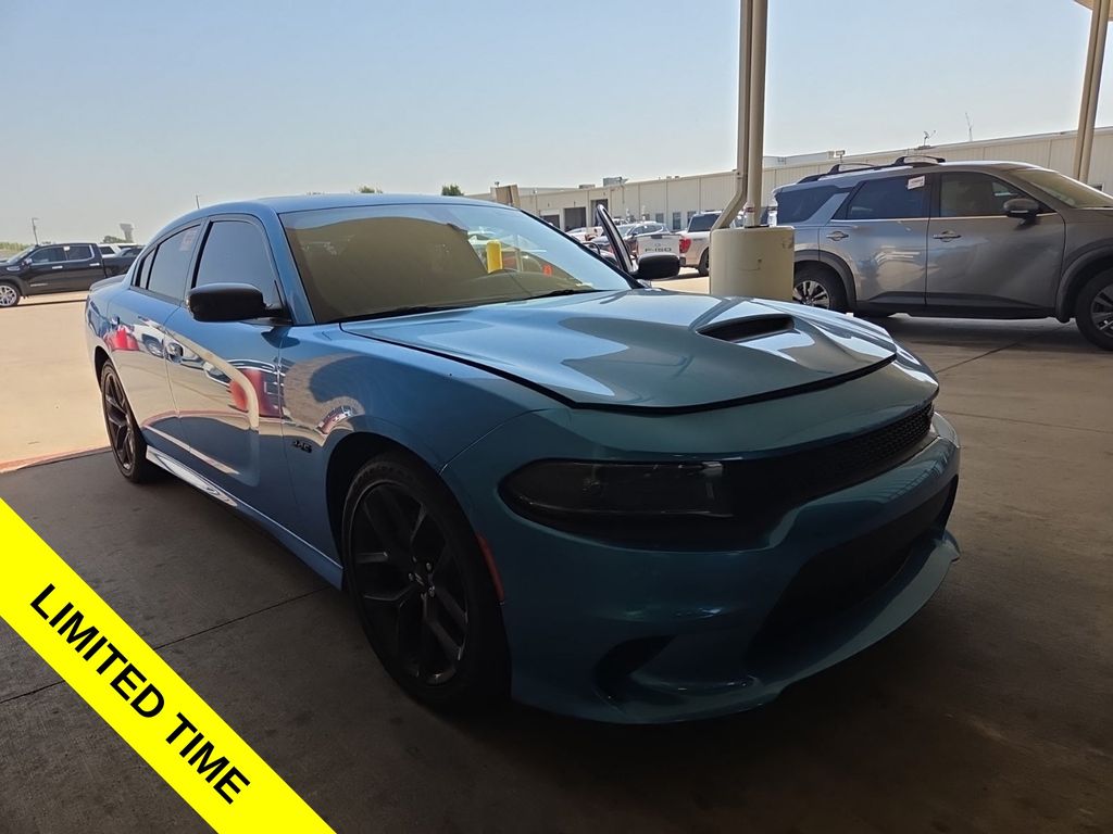 B5 Blue Pearlcoat 2023 Dodge Charger Sedan Rear-Wheel Drive 8-Speed Automatic