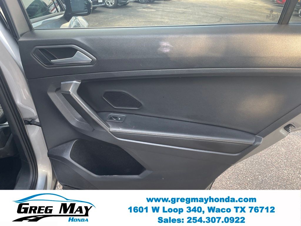 2022 Volkswagen Tiguan 2.0T S Silver at Greg May Honda
