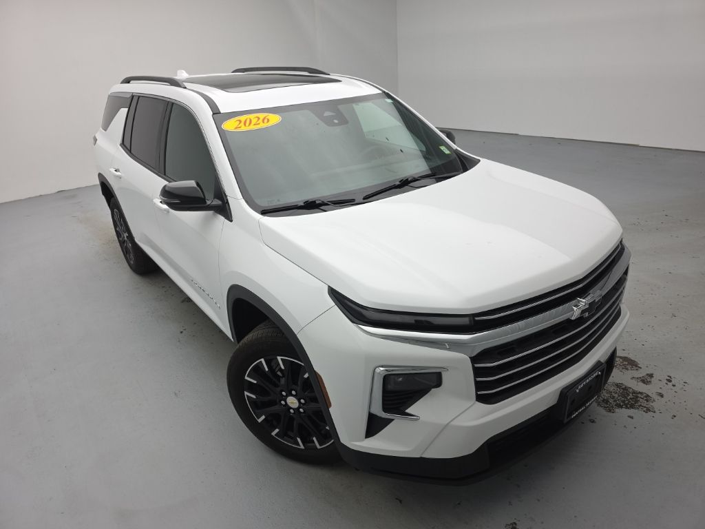 Summit White 2026 Chevrolet Traverse LT AWD SUV / Crossover Four-Wheel Drive 8-Speed Automatic