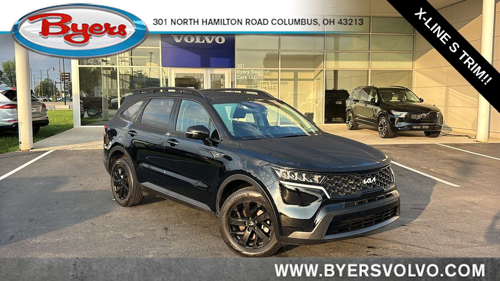 Ebony Black 2023 Kia Sorento SUV / Crossover All-Wheel Drive 8-Speed Automatic