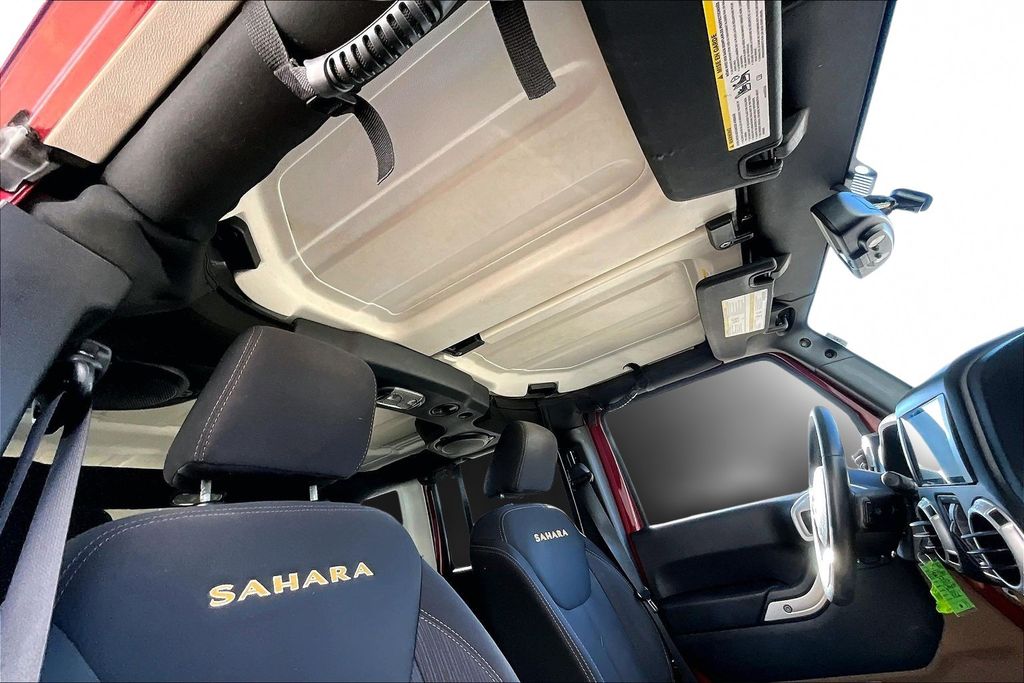 Used 2013 Red Jeep Unlimited Sahara image 25