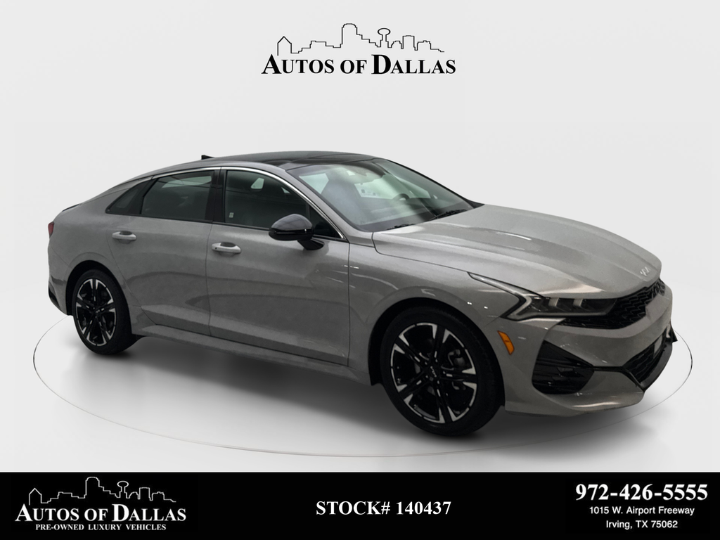 Wolf Gray 2022 Kia K5 Sedan Front-Wheel Drive 8-Speed Automatic