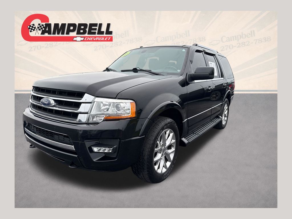 Shadow Black 2017 Ford Expedition Limited 4WD SUV / Crossover Four-Wheel Drive 6-Speed Automatic
