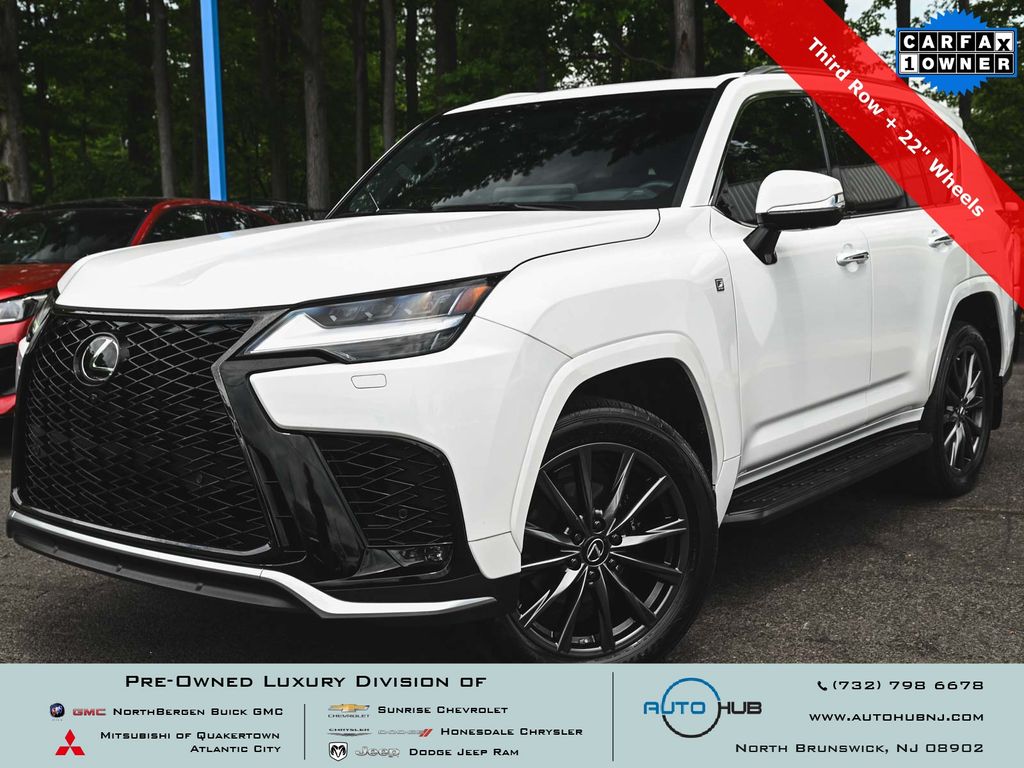 Ultra White 2023 Lexus LX SUV / Crossover All-Wheel Drive Automatic