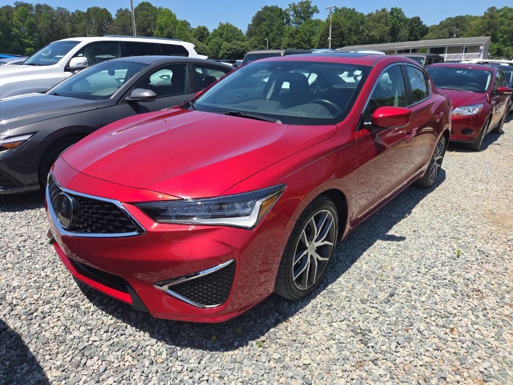 Performance Red Pearl 2021 Acura ILX FWD with Premium Package Sedan Front-Wheel Drive 8-Speed Dual Clutch