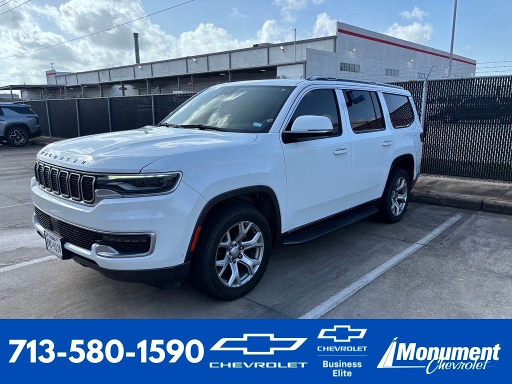 Bright White Clearcoat 2022 Jeep Wagoneer SUV / Crossover 4X2 8-Speed Automatic