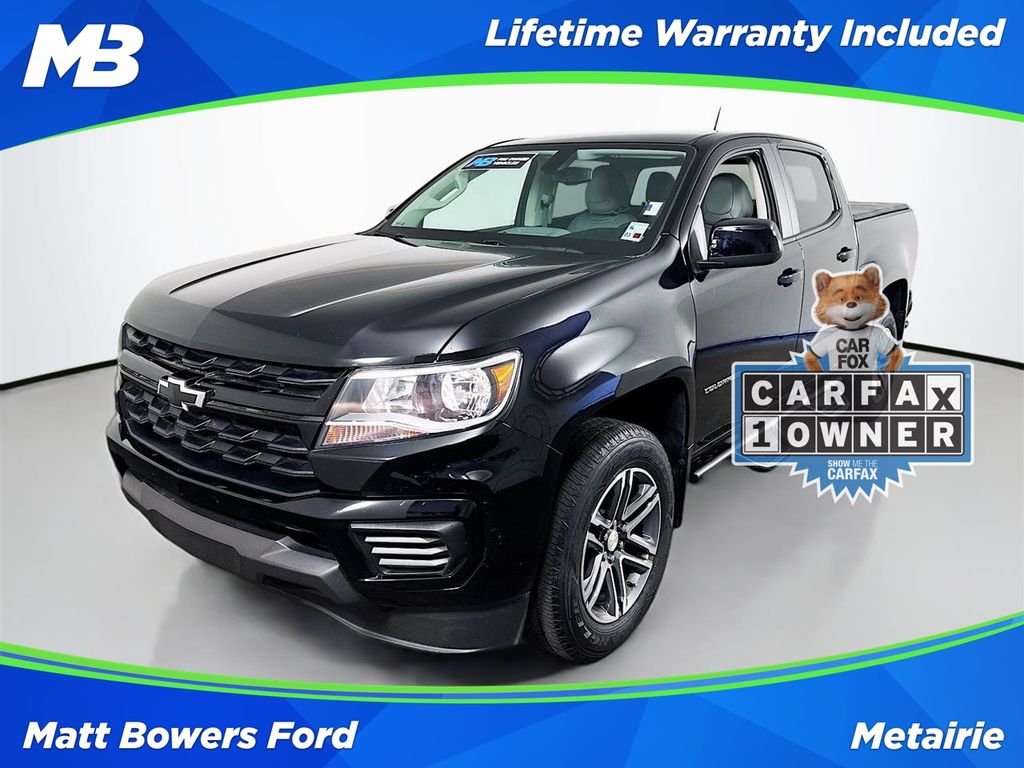 Black 2021 Chevrolet Colorado Pickup Truck 4X2 8-Speed Automatic