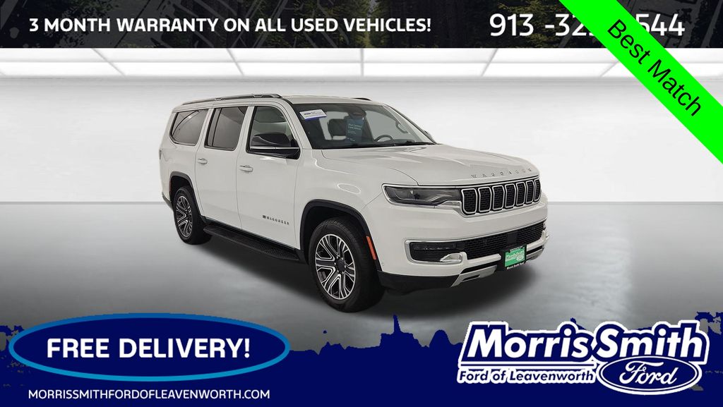 Bright White Clearcoat 2024 Jeep Wagoneer L SUV / Crossover Four-Wheel Drive 8-Speed Automatic